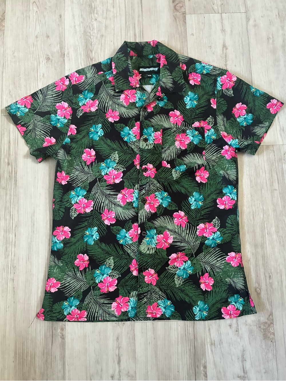 Board Sports USA Button Up Tee